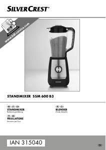 Mode d’emploi SilverCrest IAN 315040 Blender