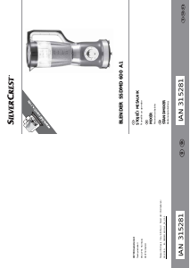 Priročnik SilverCrest IAN 315281 Mešalnik
