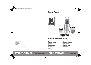 Návod SilverCrest IAN 326494 Mixér