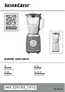 Brugsanvisning SilverCrest IAN 339195 Blender