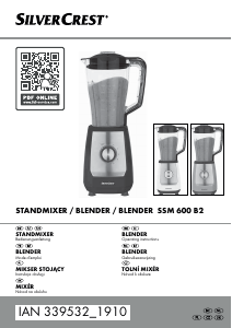 Handleiding SilverCrest IAN 339532 Blender