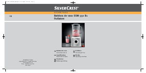 Manual SilverCrest IAN 61457 Liquidificadora