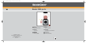 Manual SilverCrest IAN 66711 Blender