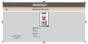 Mode d’emploi SilverCrest IAN 71495 Blender