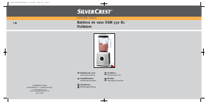 Manual SilverCrest IAN 71495 Liquidificadora