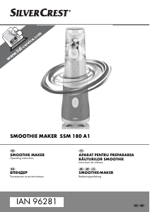 Manual SilverCrest IAN 96281 Blender
