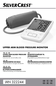 Handleiding SilverCrest IAN 322244 Bloeddrukmeter