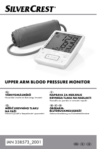 Használati útmutató SilverCrest IAN 338573 Vérnyomásmérő
