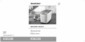 Manual SilverCrest IAN 292013 Mașina de pâine