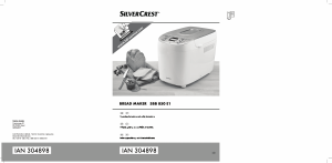 Εγχειρίδιο SilverCrest IAN 304898 Αρτοποιητής