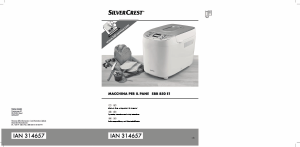 Handleiding SilverCrest IAN 314657 Broodbakmachine