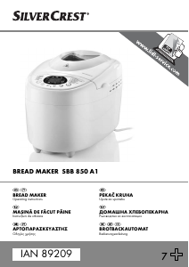 Manual SilverCrest IAN 89209 Mașina de pâine