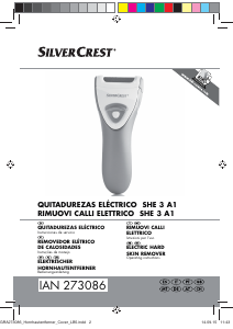 Manual SilverCrest IAN 273086 Remoção de calo