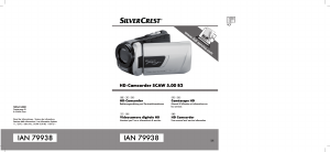 Mode d’emploi SilverCrest IAN 79938 Caméscope