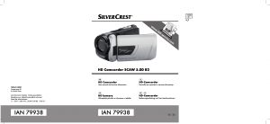 Priročnik SilverCrest IAN 79938 Prenosna kamera