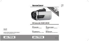 Návod SilverCrest IAN 79938 Videokamera