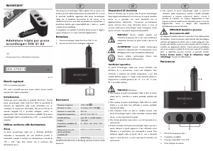 Manuale SilverCrest IAN 270210 Caricabatteria per auto