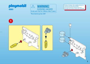 Bruksanvisning Playmobil set 4880 Adventure Robo-gangsterlabb med UV-lampa