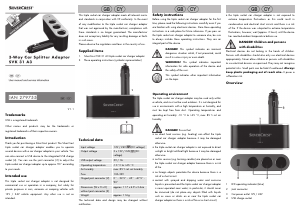 Εγχειρίδιο SilverCrest IAN 279755 Φορτιστής αυτοκινήτου