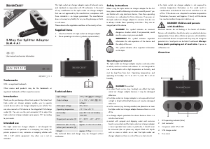 Εγχειρίδιο SilverCrest IAN 291519 Φορτιστής αυτοκινήτου