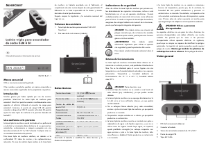 Manuale SilverCrest IAN 305371 Caricabatteria per auto