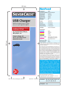 Brugsanvisning SilverCrest IAN 56971 Biloplader