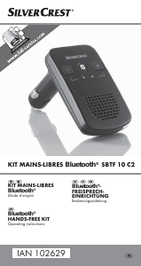 Mode d’emploi SilverCrest IAN 102629 Kit mains-libres