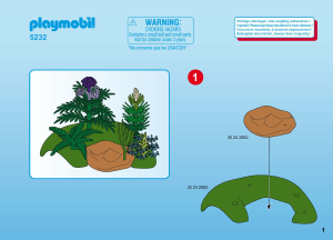 Bedienungsanleitung Playmobil set 5232 Adventure Stegosaurus mit Nest