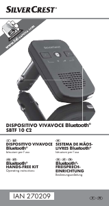 Manual SilverCrest IAN 270209 Kit mãos-livres
