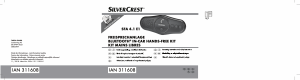 Instrukcja SilverCrest IAN 311608 Zestaw głośnomówiący