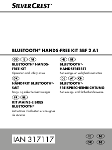Manual SilverCrest IAN 317117 Car Kit