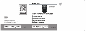 Manual SilverCrest IAN 334322 Car kit