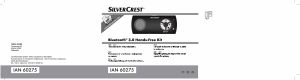 Manual SilverCrest IAN 60275 Car kit