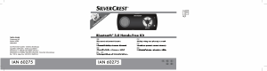 Használati útmutató SilverCrest IAN 60275 Autós készlet