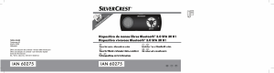 Manual SilverCrest IAN 60275 Kit mãos-livres