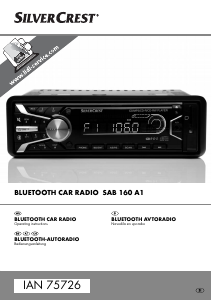 Priročnik SilverCrest IAN 75726 Avto radio