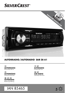 Manual SilverCrest IAN 85465 Auto-rádio