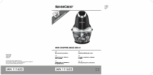 Manual SilverCrest IAN 111635 Aparat de maruntit