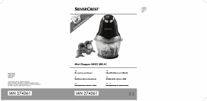 Használati útmutató SilverCrest IAN 274361 Kézi aprító