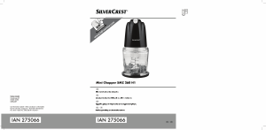Manual SilverCrest IAN 275066 Aparat de maruntit