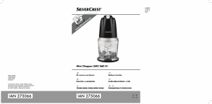 Instrukcja SilverCrest IAN 275066 Rozdrabniacz kuchenny