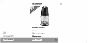 Handleiding SilverCrest IAN 284944 Hakmolen