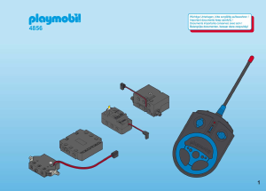 Mode d’emploi Playmobil set 4856 Accessories Module de radiocommande Plus