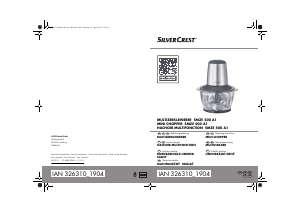 Instrukcja SilverCrest IAN 326310 Rozdrabniacz kuchenny