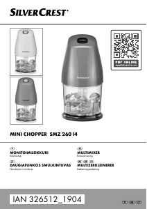 Käyttöohje SilverCrest IAN 326512 Minileikkuri