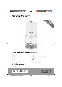 Bruksanvisning SilverCrest IAN 78282 Minihackare