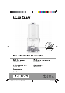 Handleiding SilverCrest IAN 88609 Hakmolen