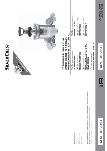 Manual de uso SilverCrest IAN 305991 Exprimidor de cítricos
