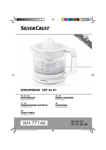 Mode d’emploi SilverCrest IAN 77146 Presse-agrumes