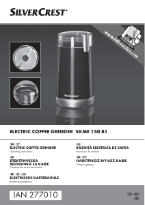 Manual SilverCrest IAN 277010 Râșniță de cafea